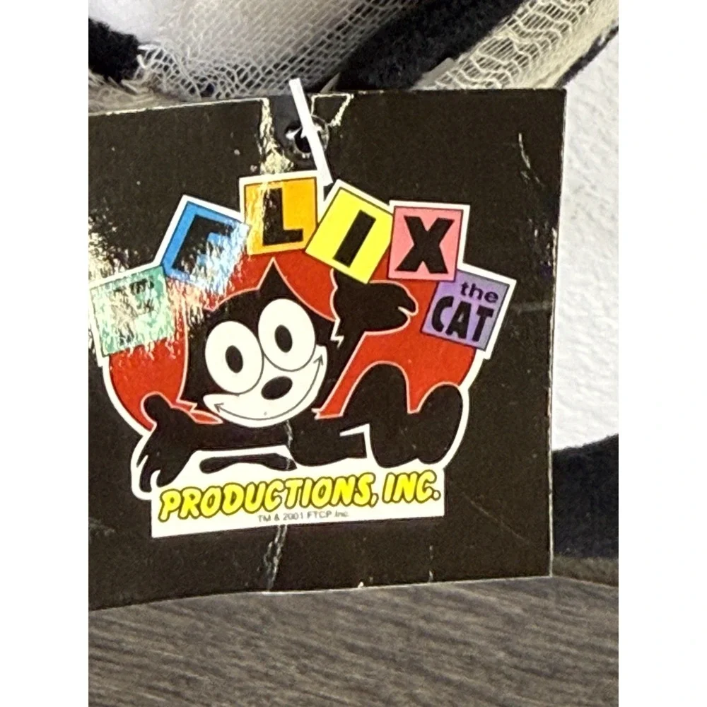 2001 Toy Works Felix the Cat mummy-themed plush toy. Rare Hard To Find. Vintage.